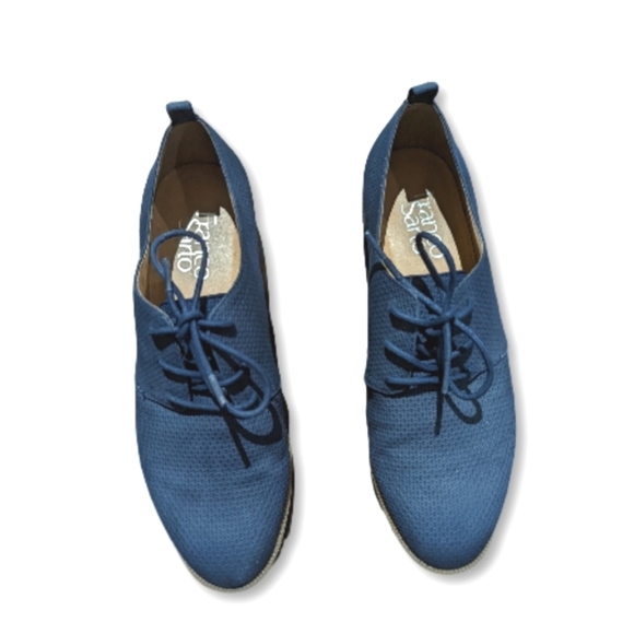 NEW FRANCO SARTO Genuine Leather Sneaker Style Shoes Size 6 - Picture 2 of 4